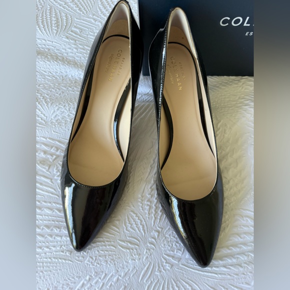Cole Haan Juliana Pump 75 Black Patent - NWT - Picture 2 of 6